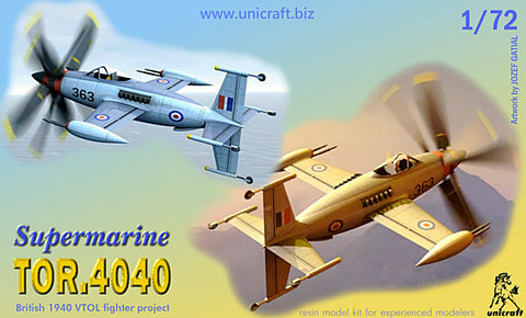 Unicraft 7298 - Supermarine TOR.4040 - 1:72