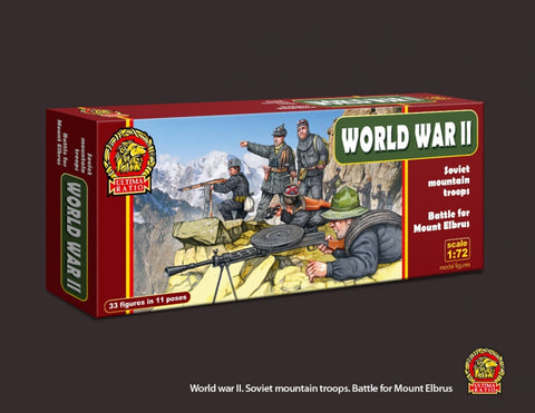 WWII Soviet Mountain Troops - Ultima Ratio - 7204 - 1:72