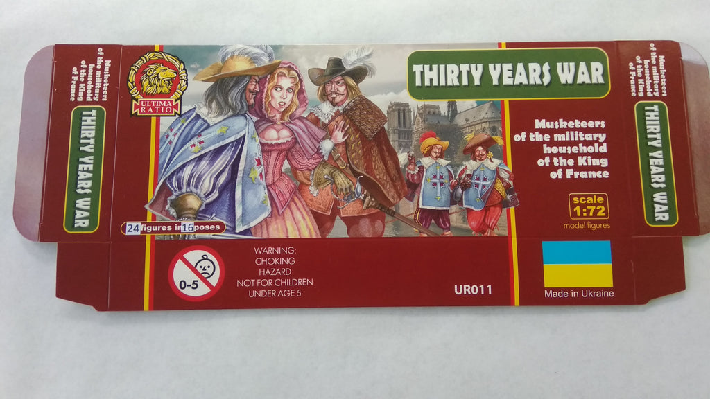 Ultima Ratio - 7212 - Musketeers of the military household of the King of France - 1:72