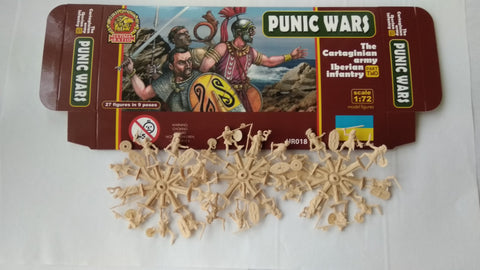 PUNIC WARS The Cartaginian Army Iberian infantry - Ultima Ratio - 7218 - 1:72
