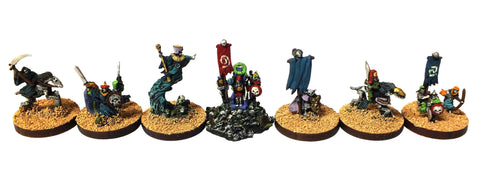 Undead Characters - 10mm - Warmaster - UNPAINTED