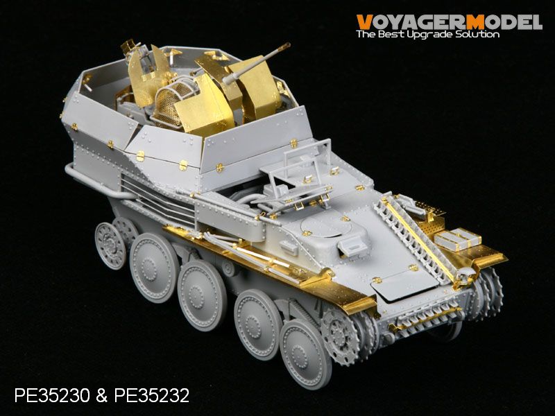 Voyager Model PE35232 - Flakpanzer 38(t) "Gepard" Fenders - 1:35