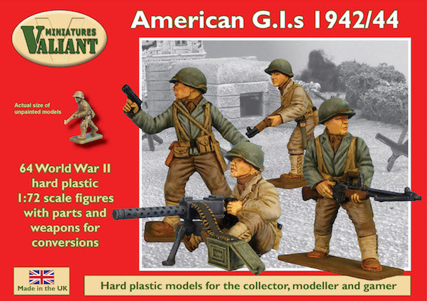 American G I's 1943/44 - 1:72 - Valiant Miniatures - 0003 - @