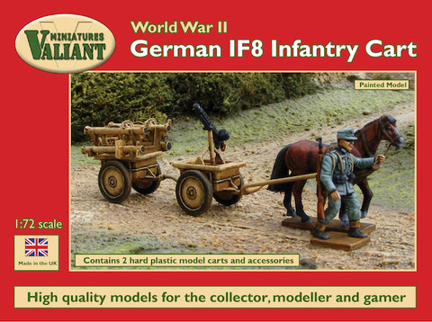 Valiant Miniatures - 0005 - German (WWII) IF8 Infantry Cart - 1:72