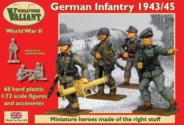 Valiant Miniatures - 0002 - German infantry 1943/45 - 1:72
