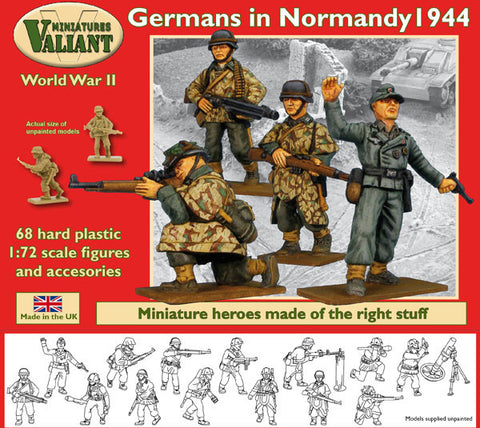 Valiant Miniatures - 0004 - Germans in Normandy 1944 - 1:72