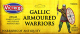Ancient Gallic armoured warriors - 28mm - Victrix - VXA036