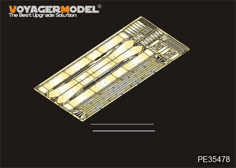 Voyager Model PE35478 - M24 Chaffee (Early Prod) Light Tank Fenders and Skirts - 1:35