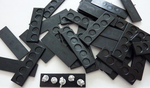 Epic Plastic Bases - Plastic Strip Bases 40mm x 12mm (50)