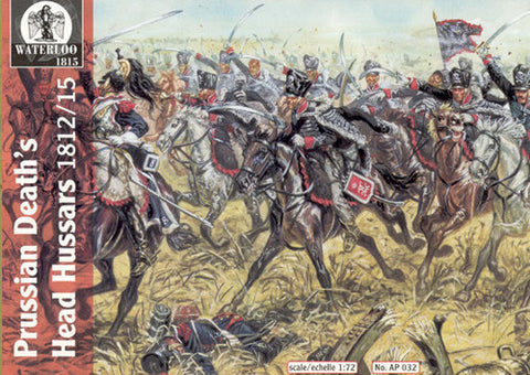 Prussian Death's head hussars 1812/15 - 1:72 - Waterloo 1815 - AP032 - @