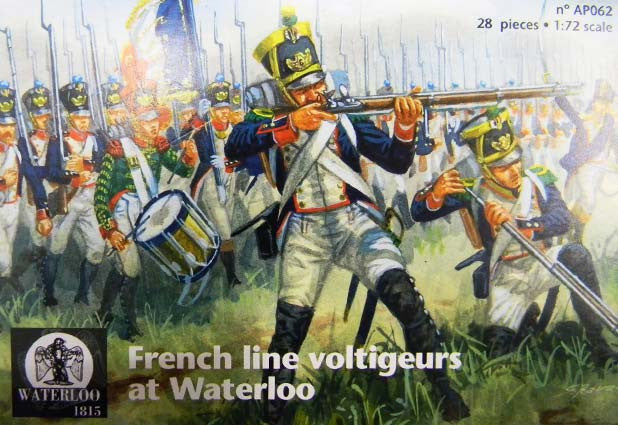 French line voltigeurs at Waterloo - 1:72 - Waterloo 1815 - AP062
