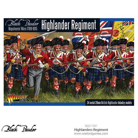 Black Powder - 302211001 - Highlanders Regiment - 28mm