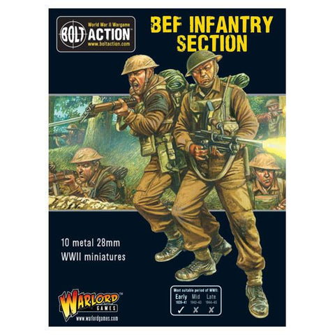 BEF Infantry Section - 28mm - Bolt Action - 402211005