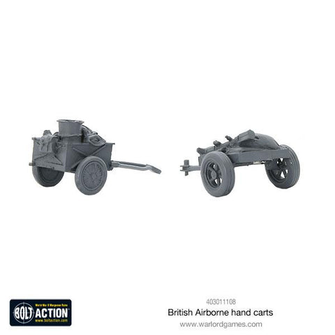 British Airborne Hand Carts - 28mm - Bolt Action - 403011108