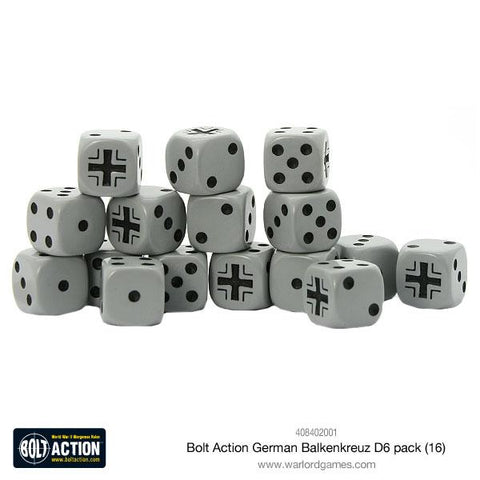 German Balkenkreuz D6 pack (12) - Bolt Action - 408402001