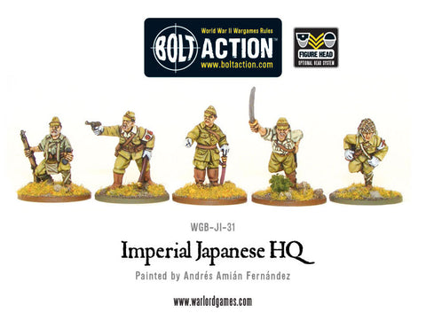 Warlord Games WGB-JI-31 - Imperial Japanese HQ - 28mm