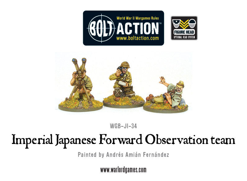 Warlord Games WGB-JI-34 - Imperial Japanese Forward Observation Team - 28mm