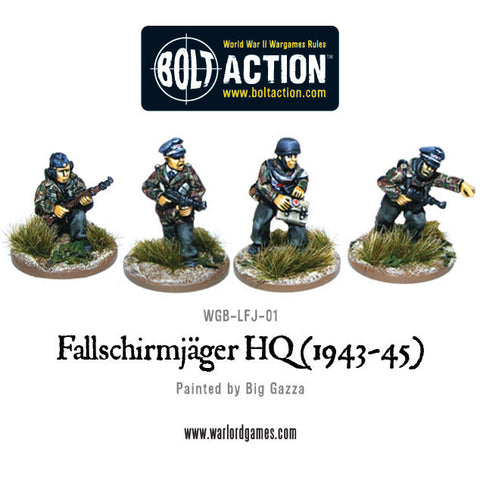 Warlord Games WGB-LFJ-01 - Fallschirmjager HQ (1943-45)