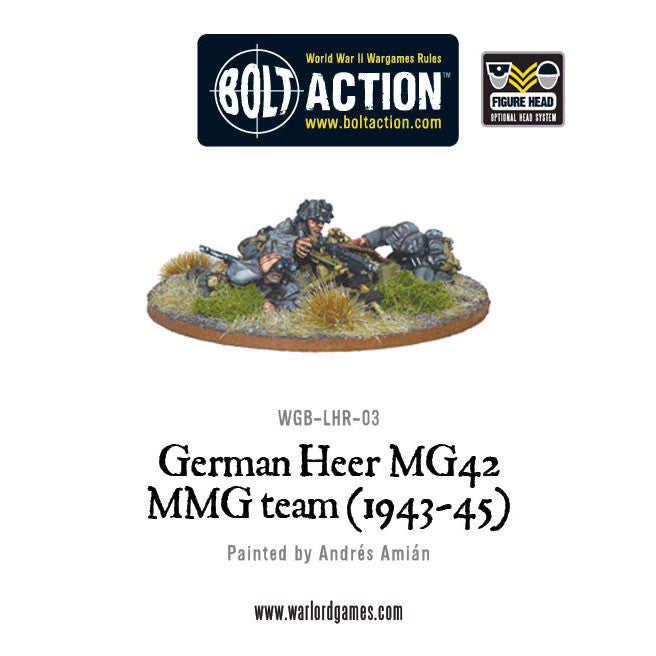 Warlord Games WGB-LHR-03 - Late Heer MMG team