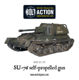 SU-76 Self Propelled Gun - 28mm - Bolt Action - WGB-RI-120 - @