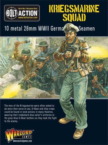 Kriegsmarine Squad - 28mm - Bolt Action - WGB-WM-05 - @