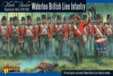 British line infantry Waterloo - 28mm - Black Powder - WGN-BR-12