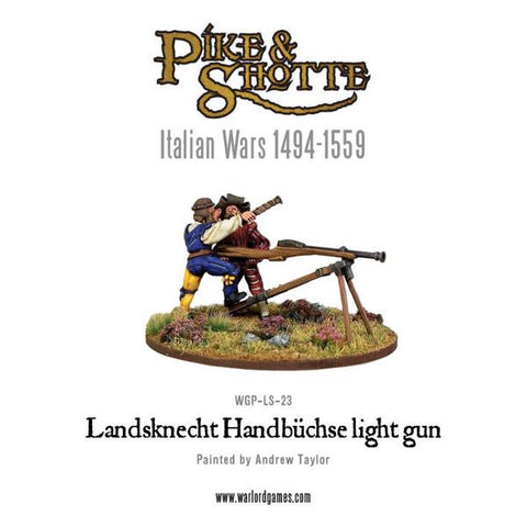 Landsknecht Handbuchse Light Gun - 28mm - Pike & Shotte - WGP-LS-23