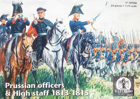 Prussian Officers & High Staff 1813-1815 - Waterloo 1815 - AP058 - @