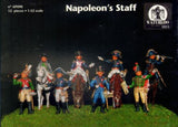 FRENCH NAPOLEON'S STAFF (only 600 sets made) 1:32 Waterloo 1815 - AP090 - NO BOX