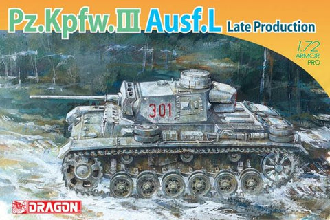 Pz.Kpfw.III Ausf.L Late Production - 1:72 - Dragon - 7385