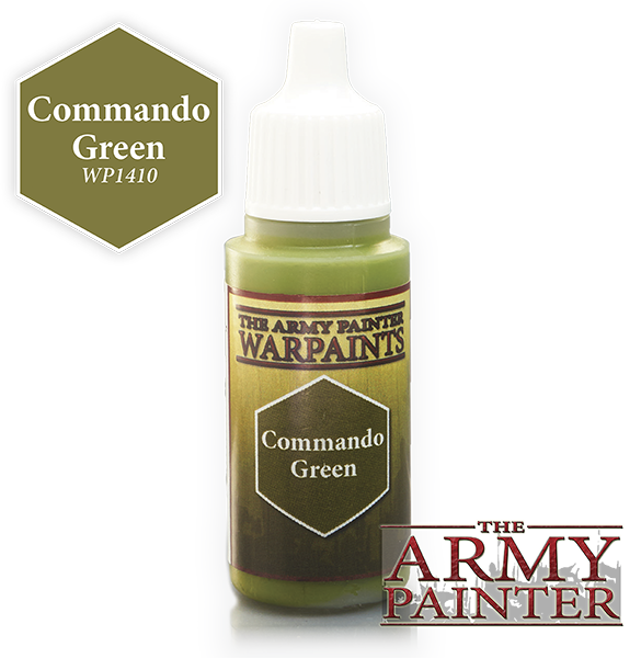 The Army Painter - WP1410 - Commando Green - 18ml