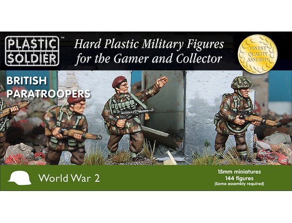 Plastic Soldier - WW2015015 - British paratroopers - 15mm