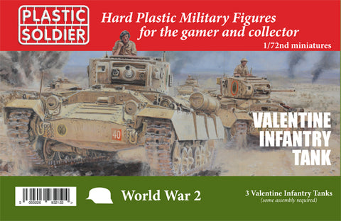 British Valentine Tank - Plastic Soldier - WW2V20028 - 1:72