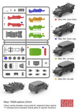 German Steyr Heavy Car. 3 models - 1:72 - Plastic Soldier - WW2V20031