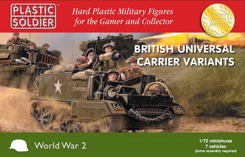 British Universal Carrier Variants - 1:72 - Plastic Soldier - WW2V20033