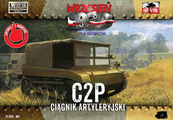 First to Fight - 003 - C2P Polish artillery tractor (simplified kit) - 1:72