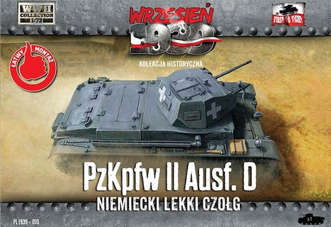 First to Fight - 012 - Pz.Kpfw.II Ausf.D - German light tank - 1:72