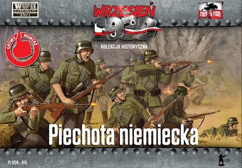 First To Fight - 016 - German Infantry (WWII) contains 24 figures 1939 - 1:72