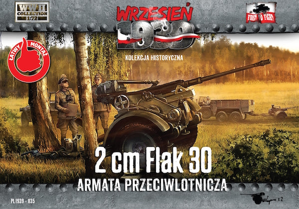 First to Fight - 035 - Flak-30 anti-aircraft guns x 2 - 1:72