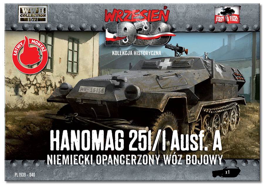 First to Fight - 040 - German Sd.Kfz.251/1 Ausf.A - 1:72