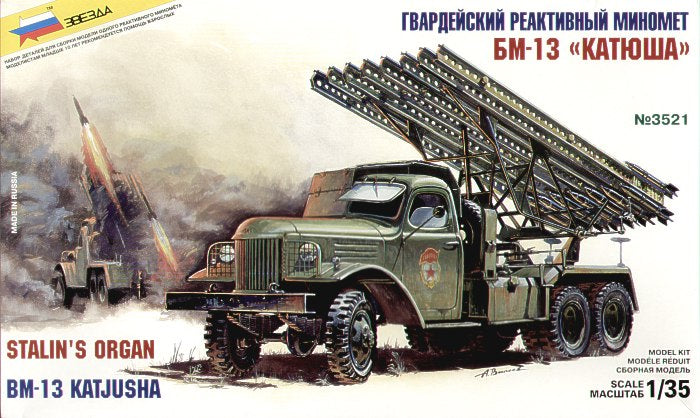 Soviet Katyuska Artillery Truck - 1:35 - Zvezda - 3521