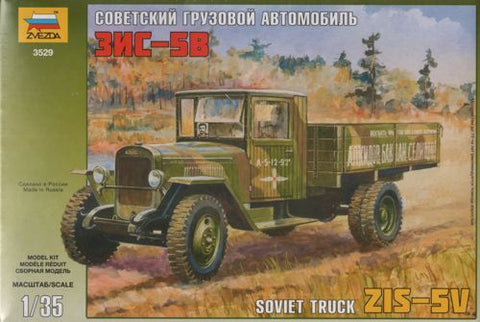 Zvezda - 3529 - Zis-5V Soviet Truck - 1:35