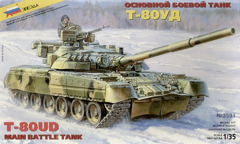 Zvezda - 3591 - Soviet T-80UD MBT - 1:35