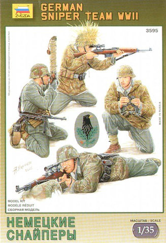 German (WWII) Sniper Crew - 1:35 - Zvezda - 3595 - @