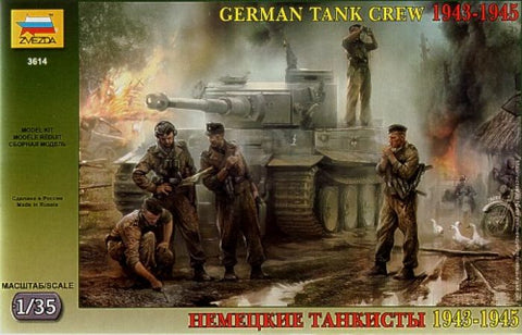 German (WWII) Tank crew 1943-45 - 1:35 - Zvezda - 3614 - @