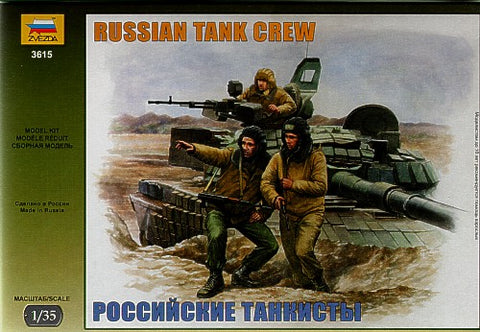 Zvezda - 3615 - Modern Soviet Tank Crew - 1:35