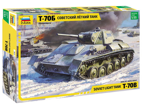 Zvezda - 3631 - Soviet T-70 tank - 1:35