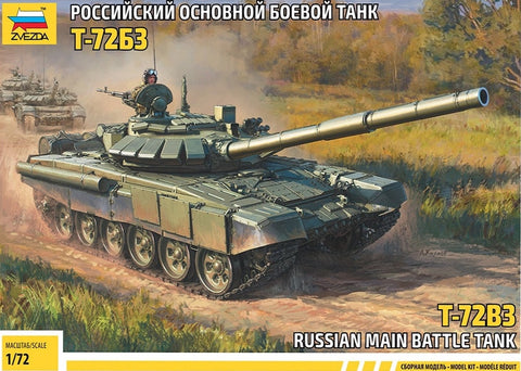 Zvezda - ZVE5071 - Soviet T-72 B3 MBT - 1:72