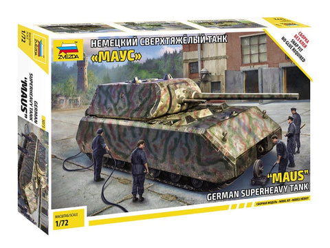 Zvezda - 5073 - Pz.Kpfw.VII Maus - 1:72