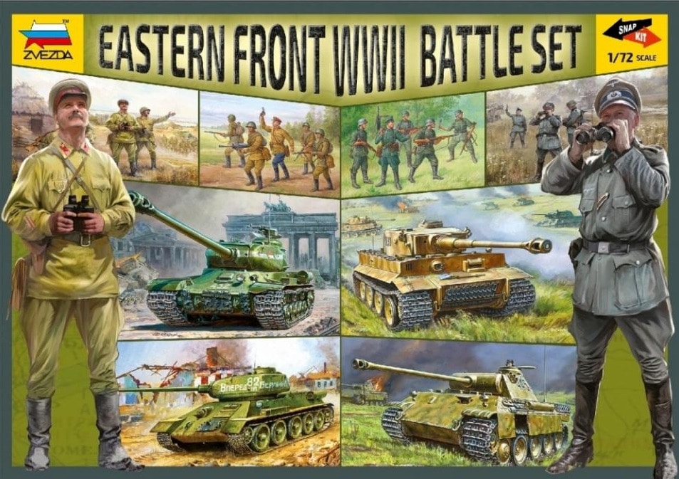 Zvezda - 5203 - Battle Set Eastern Front WWII - 1:72